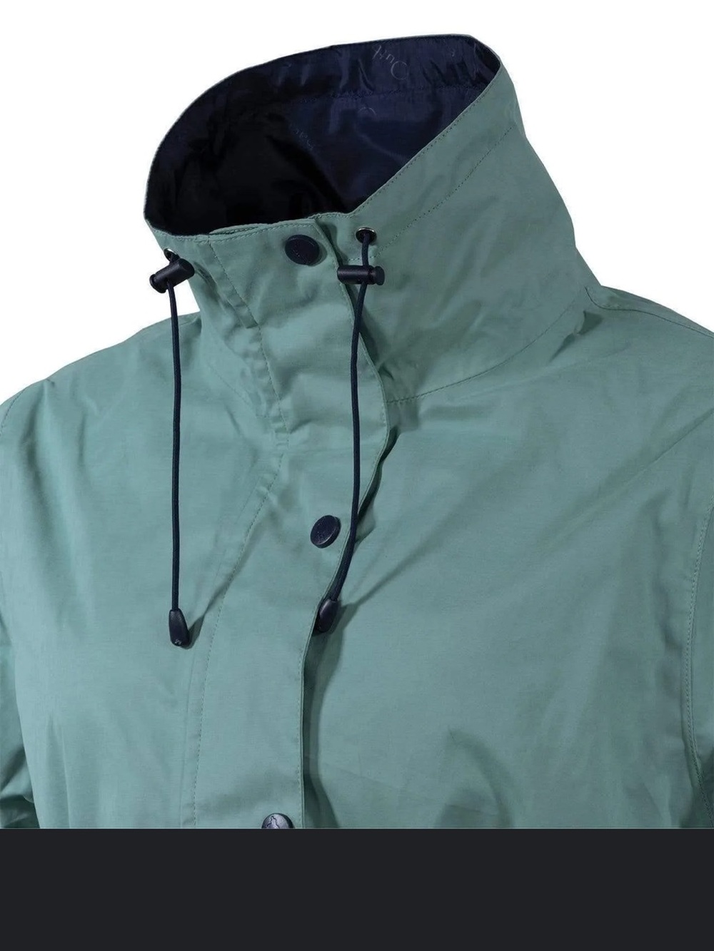 Outback Trading Co Mint Green Waterproof Rain Mint Teal Anorak Hooded Jacket - Picture 5 of 13